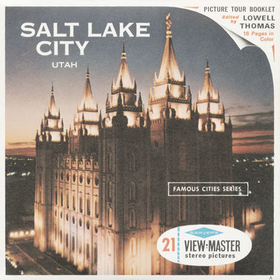 5 ANDREW - Salt Lake City - View-Master 3 Reel Packet - vintage - A348-S6A Packet 3dstereo 
