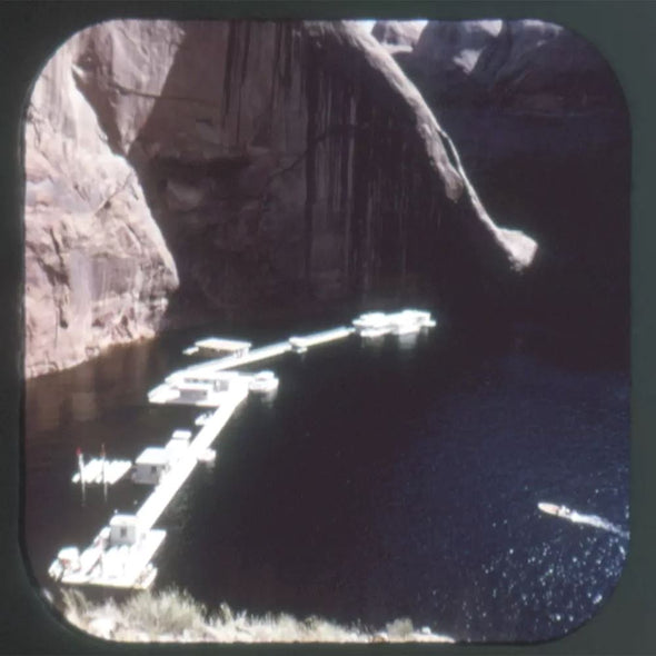 5 ANDREW - Glen Canyon Dam and Lake Powell - View-Master 3 Reel Packet - vintage - A355-G1A Packet 3dstereo 