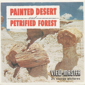 5 ANDREW - Painted Desert and Petrified Forest - View-Master 3 Reel Packet - vintage - A363-S5 Packet 3dstereo 