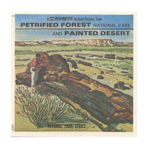 5 ANDREW - Petrified Forest National Park - View-Master 3 Reel Packet - vintage - A365-G3B Packet 3dstereo 