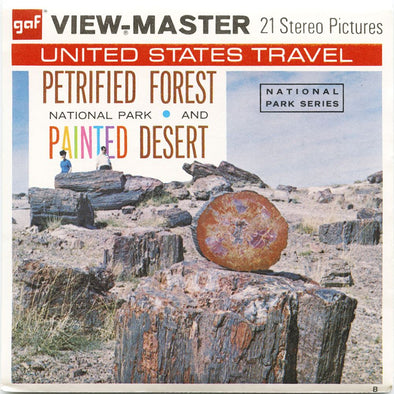 5 ANDREW - Petrified Forest National Park - View-Master 3 Reel Packet - vintage - A365-G3B Packet 3dstereo 