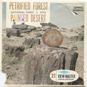 9 ANDREW - Petrified Forest and Painted Desert - View-Master 3 Reel Economy Packet - vintage - A365-S6A Packet 3Dstereo 