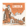 Lincoln Heritage Trail - View-Master 3 Reel Packet - vintage - A390-G1A Packet 3dstereo 