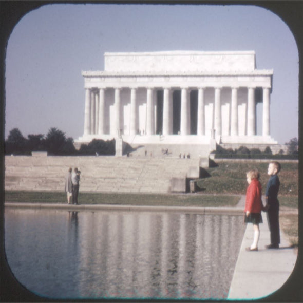 Lincoln Heritage Trail - View-Master 3 Reel Packet - vintage - A390-G1A Packet 3dstereo 