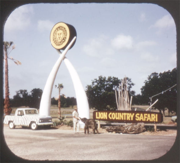 5 ANDREW - Lion Country Safari - Texas - View-Master 3 Reel Packet - 1973 - vintage - A409-G3A Packet 3dstereo 