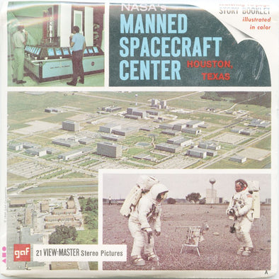 10 ANDREW - NASA's Manned Spacecraft Center - View-Master 3 Reel Packet - vintage - A425-G1A - unopened Packet 3Dstereo 