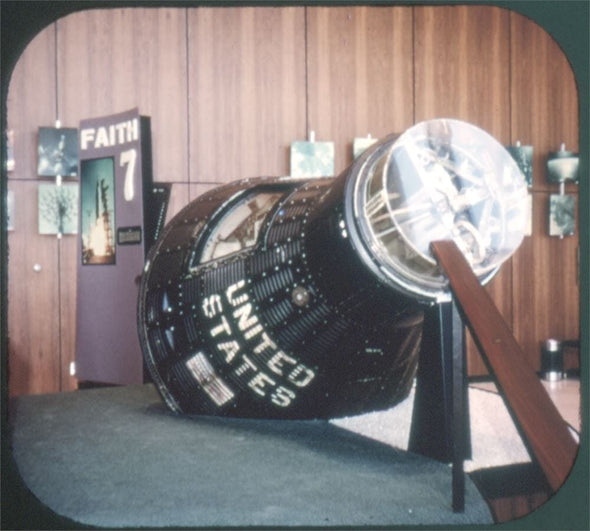 x-NASA's Manned Spacecraft Center - ViewMaster 3 Reel Packet - 1960s views - vintage - (A425-G1A Packet 3dstereo 