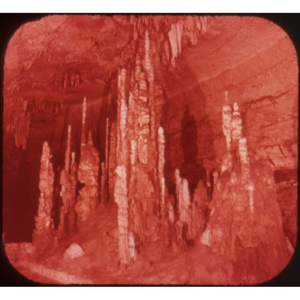 Natural Bridge Caverns - View-Master 3 Reel Packet - vintage - A427-G5A Packet 3dstereo 