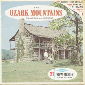 5 ANDREW - Ozark Mountains - Arkansas and Missouri - View-Master 3 Reel Packet - vintage - A449-S6 Packet 3dstereo 