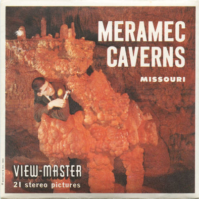 Meramec Caverns - View-Master 3 Reel Packet - vintage - A451-S5