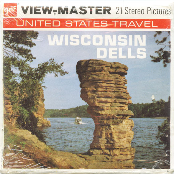 5 ANDREW - Wisconsin Dells - View-Master 3 Reel Packet - 1971 - vintage - A526-G3C Packet 3dstereo 