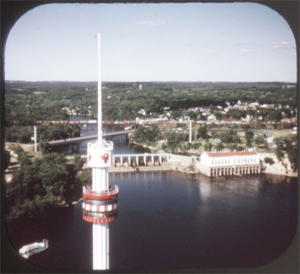 4 ANDREW - Wisconsin Dells - View-Master 3 Reel Packet - vintage - A526-G3C Packet 3dstereo 