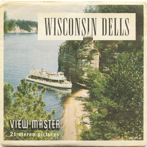 5 ANDREW - Wisconsin Dells - View-Master 3 Reel Packet - vintage - A526-S5 Packet 3dstereo 