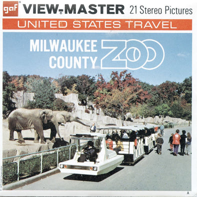 4 ANDREW - Milwaukee County Zoo - View-Master 3 Reel Packet - vintage - A527-G3A Packet 3dstereo 