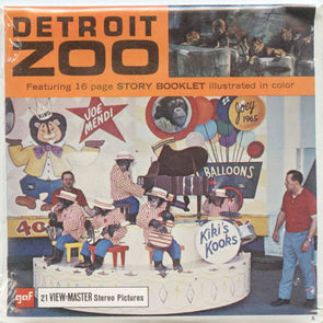 5 ANDREW - Detroit Zoo - View-Master 3 Reel Packet - vintage - A581-G1A Packet 3dstereo 