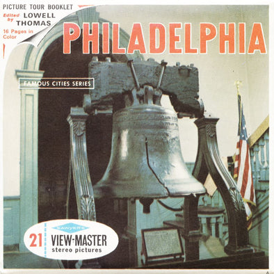 5 ANDREW - Philadelphia - View-Master 3 Reel Packet - vintage - A631-S6A Packet 3dstereo 
