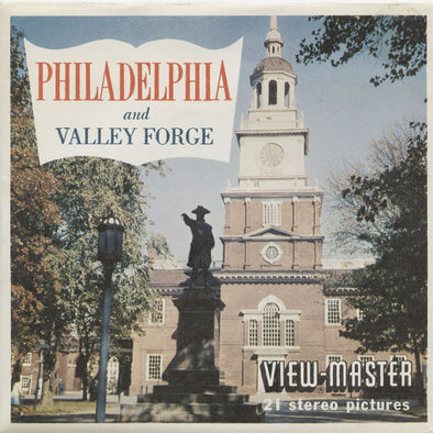 5 ANDREW - Philadelphia and Valley Force - View-Master 3 Reel Packet - vintage - A631-S5 Packet 3dstereo 