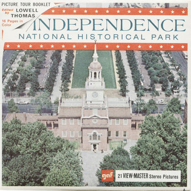 5 Andrew - Independence Nat'l Historic Park - View-Master 3 Reel Packet - 1970s views - vintage - A635-G1A Packet 3Dstereo 