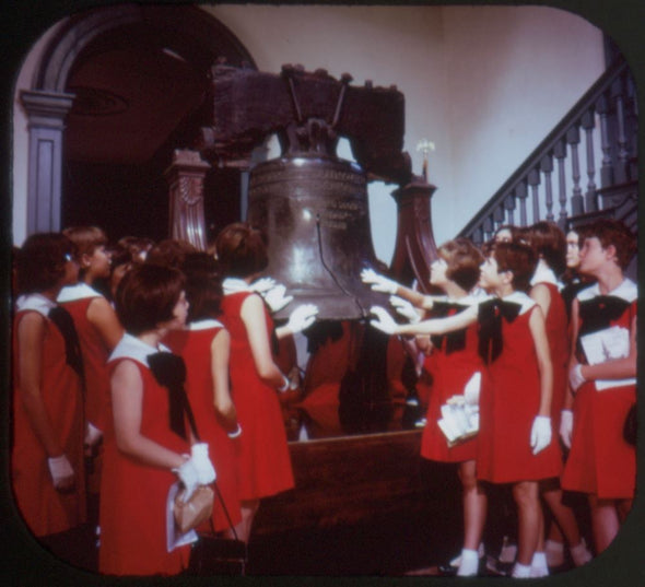 Independence National Historical Park - View-Master 3 Reel Packet - vintage - A635-G1A Packet 3dstereo 