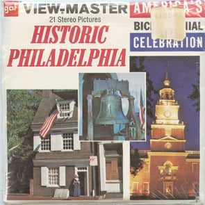 5 ANDREW -Historic Philadelphia - View-Master 3 Reel Packet - 1974 - vintage - A635-G3A Packet 3dstereo 