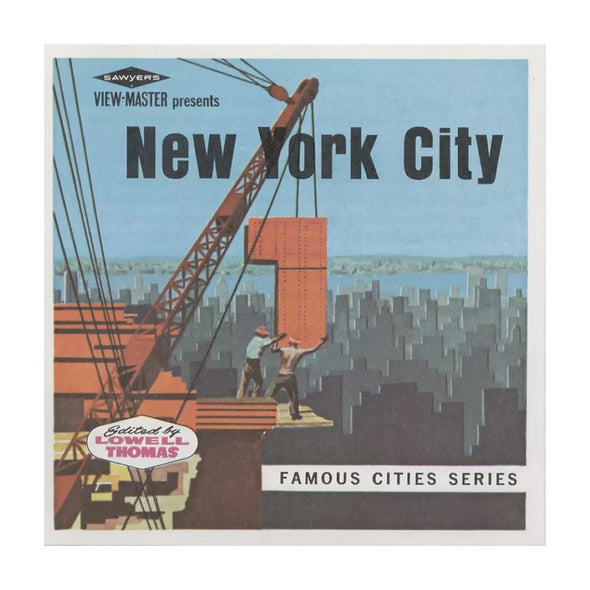 5 ANDREW - New York City - View-Master 3 Reel Packet - vintage - A649-G1B Packet 3dstereo 