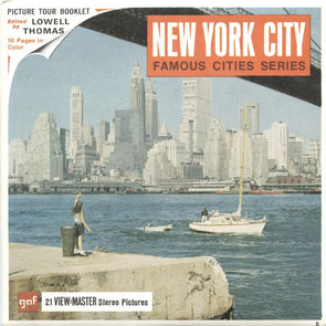 5 ANDREW - New York City - View-Master 3 Reel Packet - vintage - A649-G1B Packet 3dstereo 