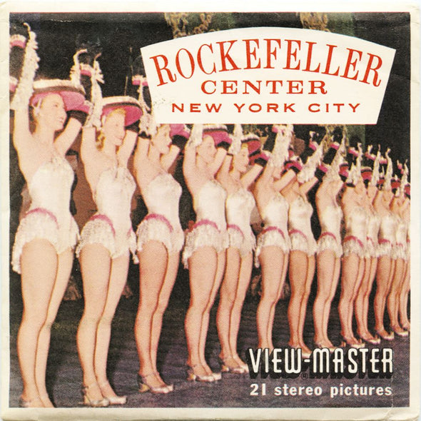 5 ANDREW - Rockefeller Center - New York City - View-Master 3 Reel Packet - vintage - A652-S5 Packet 3dstereo 