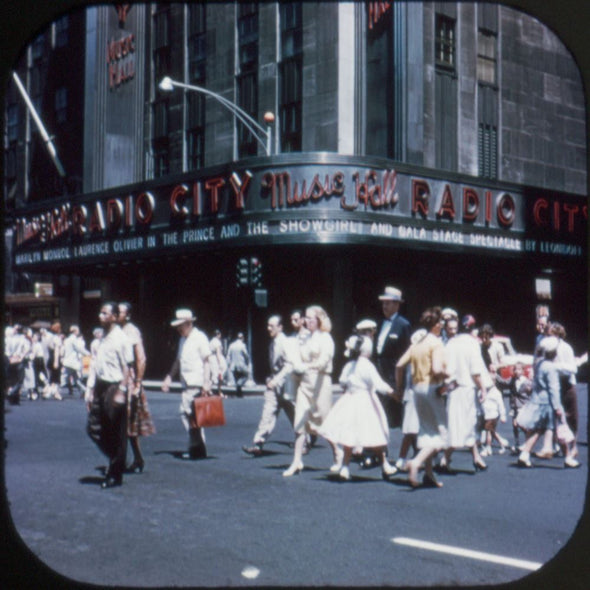 5 ANDREW - Rockefeller Center - New York City - View-Master 3 Reel Packet - vintage - A652-S5 Packet 3dstereo 