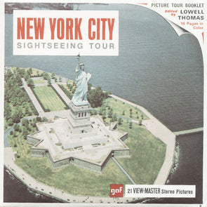 5 ANDREW - New York City - Sightseeing Tour - View-Master 3 Reel Packet - vintage - A654-G1B Packet 3dstereo 