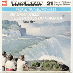 Niagara Falls - View-Master 3 Reel Economy Packet - vintage - A665C-G6A Packet 3Dstereo 