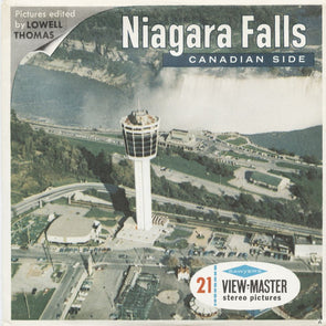 5 ANDREW - Niagara Falls - Canadian side - View-Master 3 Reel Packet - vintage - A656-S6A Packet 3dstereo 