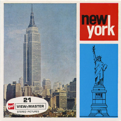 5 ANDREW - New York - View-Master 3 Reel Packet - vintage - A689-BG5 Packet 3dstereo 