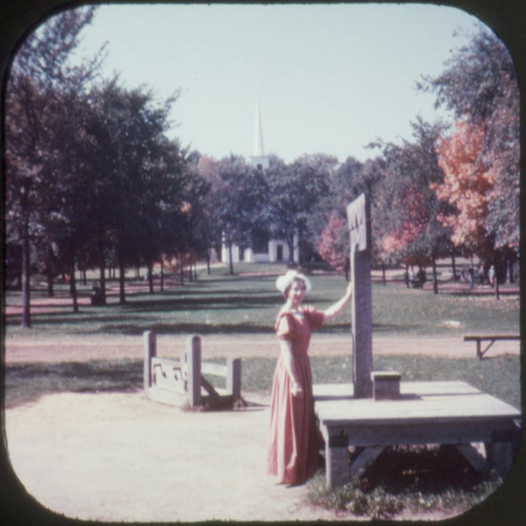 10 ANDREW - Massachusetts - View-Master 3 Reel Packet - vintage - A725-SU Packet 3Dstereo 