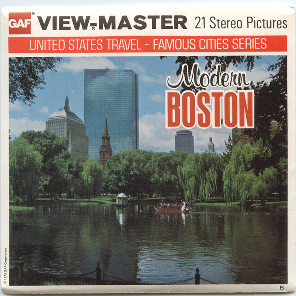 5 ANDREW - Modern Boston - View-Master 3 Reel Packet - 1975 - vintage - A726-G5B Packet 3dstereo 
