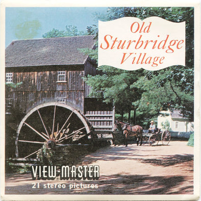 10 ANDREW - Old Sturbridge Village - View-Master 3 Reel Economy Packet - vintage - A728-S5 Packet 3dstereo 