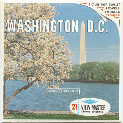 Washington D.C. - View-Master 3 Reel Packet - vintage - A790-S6 –