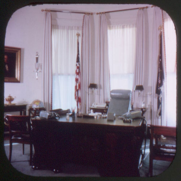 10 ANDREW - White House, Washington D.C. - View-Master 3 Reel Economy Packet - vintage - A793-S6 Packet 3dstereo 