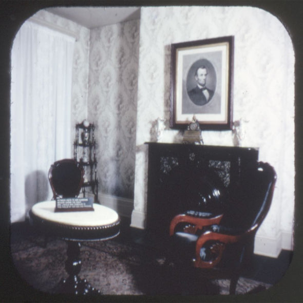 7 ANDREW - Restored Ford's Theatre and Lincoln Museum - View-Master 3 Reel Packet - vintage - A798-G1A Packet 3dstereo 