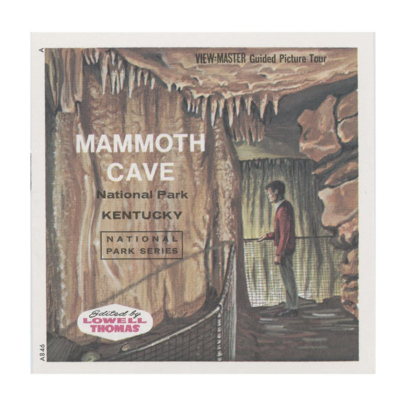 5 ANDREW - Mammoth Cave National Park - View-Master 3 Reel Packet - vintage - A846-G1A Packet 3dstereo 