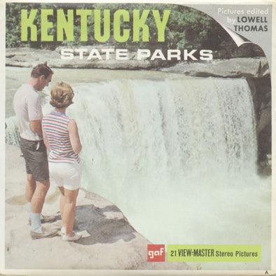 5 ANDREW - Kentucky State Park - View-Master 3 Reel Packet - vintage - A848-G1A Packet 3dstereo 