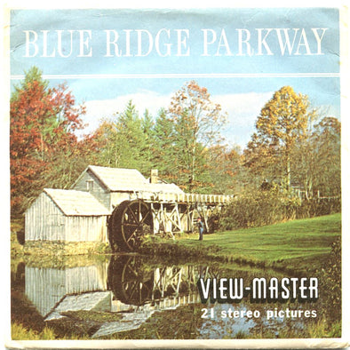 4 ANDREW - Blue Ridge Parkway - View-Master 3 Reel Packet - vintage - A855-S5 Packet 3dstereo 