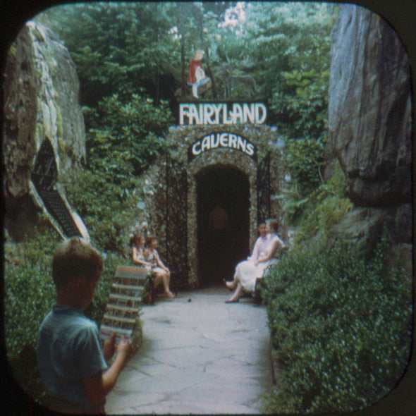 10 ANDREW - Rock City Gardens - View-Master 3 Reel Packet - vintage - 325-A,B,C-S3 Packet 3dstereo 