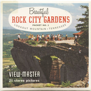 5 ANDREW - Beautiful Rock City Gardens - View-Master 3 Reel Packet - vintage - A884-S5 Packet 3dstereo 