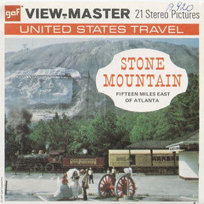 5 ANDREW - Stone Mountain - View-Master 3 Reel Packet - 1971 - vintage - A920-G3B Packet 3dstereo 