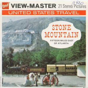 5 ANDREW - Stone Mountain - View-Master 3 Reel Packet - vintage - A920-G3B Packet 3dstereo 