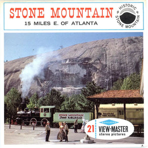 5 ANDREW - Stone Mountain 15 Miles E. of Atlanta - View-Master 3 Reel Packet - vintage - A920-S6A Packet 3dstereo 