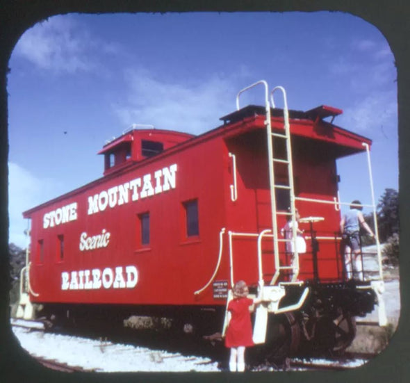 5 ANDREW - Stone Mountain 15 Miles E. of Atlanta - View-Master 3 Reel Packet - vintage - A920-S6A Packet 3dstereo 