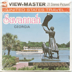 5 ANDREW - Savannah, Georgia - View-Master 3 Reel Packet - 1976 - vintage - A924-G5A Packet 3dstereo 