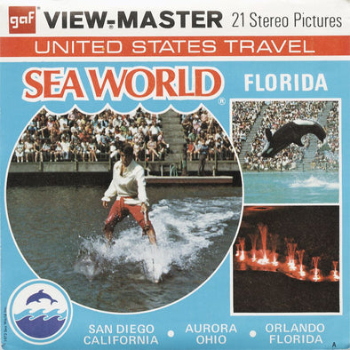5 ANDREW - Sea World - View-Master 3 Reel Packet - 1973 - vintage - A937-G3A Packet 3dstereo 