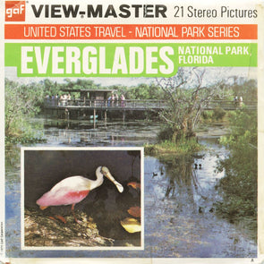 6 ANDREW - Everglades - National Park - View-Master 3 Reel Packet - vintage - A939-G3A Packet 3dstereo 